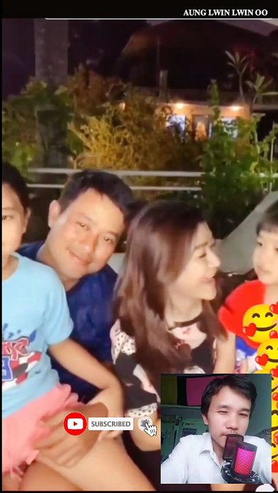 မိသားလေးယောက်လုံးကိုအားချစ်ရယ်  #myanmar #burma #reaction