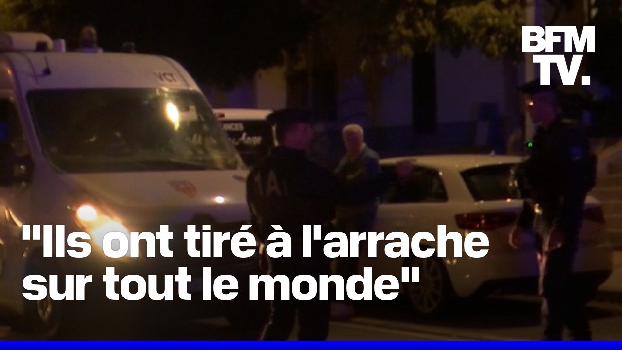 "Quatre mecs sont venus et ont tiré à l'arrache": à Nice, une fusillade fait deux morts et cinq blessés