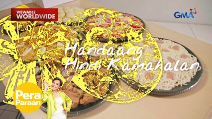 Negosyong handaan na ₱1,000 ang puhunan — kumikita ng hanggang 6 digits! | Pera Paraan