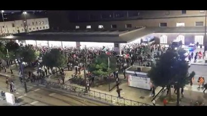 Firenze, la "presa" della stazione vista dall'alto