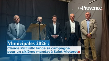 Municipales 2026 : Claude Piccirillo lance sa campagne pour un sixième mandat à Saint-Victoret