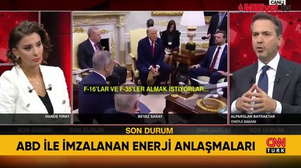 Enerji ve Tabii Kaynaklar Bakanı Alparslan Bayraktar’dan CNN TÜRK'te önemli açıklamalar