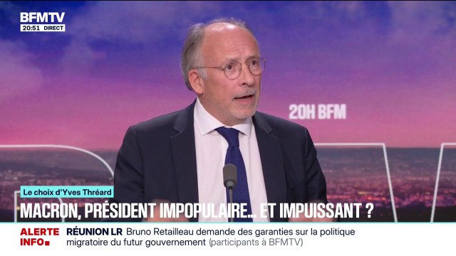 LE CHOIX D'YVES THRÉARD - Emmanuel Macron, président impopulaire