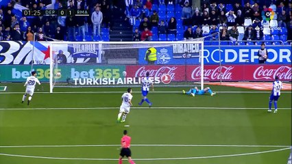 26/4/2017 R.C. Deportivo- Real Madrid (2-6) Liga