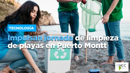 Impulsan jornada de limpieza de playas en Puerto Montt