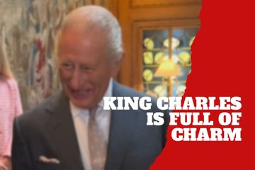 Charles III brings laughs in meeting with young changemakers