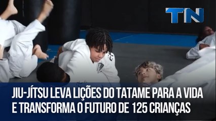 Jiu-jítsu leva lições do tatame para a vida e transforma o futuro de 125 crianças