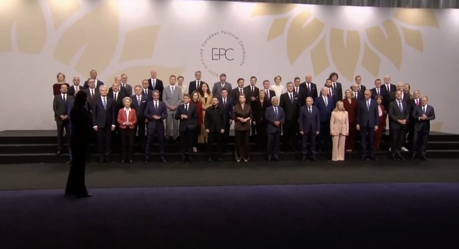 Líderes de 47 países europeos cierran filas con Kiev y señalan a Moscú como enemigo común