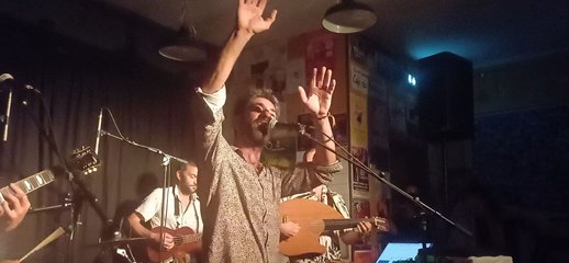 Concert de Arash Sarkechik ‘Bazaari Sound System’ au café du Boulevard Melle
