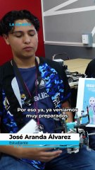 Jóvenes cachanillas rumbo al Mundial de Robótica en Panamá .