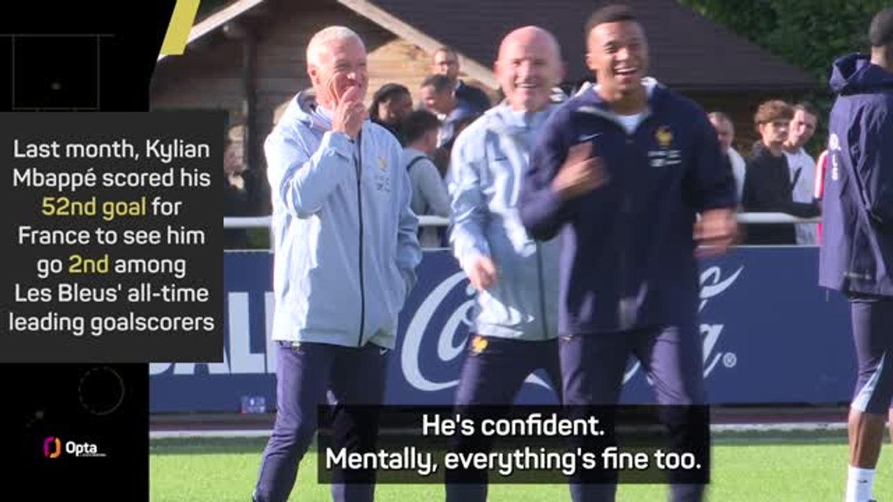 Mbappe 'exuding power and speed' as France captain - Deschamps