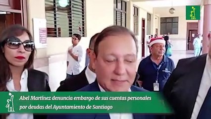 Abel Martínez denuncia embargo de sus cuentas personales por deudas del Ayuntamiento de Santiago