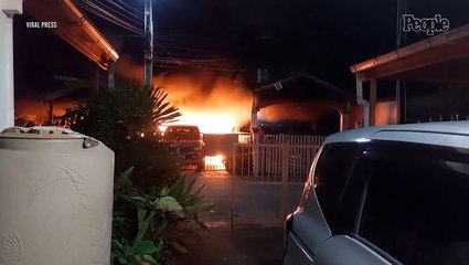 Family of 7 Dies Trying to Escape Raging House Fire After Exit Blocked by Flames: Reports
