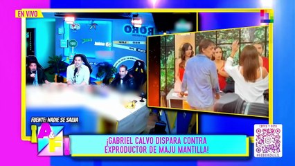 ¡Gabriel Calvo enfrenta a exproductor de Maju Mantilla en un enfrentamiento impactante! 🔥