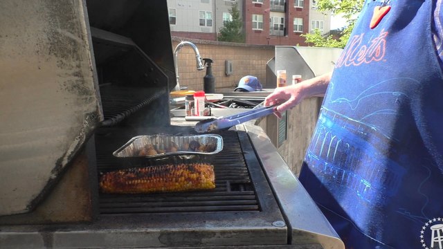 Tank Cooks Grilled Bison Steaks