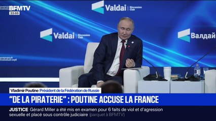 "Macron, je le connais bien": Vladimir Poutine accuse la France de "piraterie" l'interception du pétrolier de la flotte fantôme russe au large de Saint-Nazaire