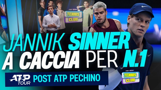 JANNIK SINNER INARRESTABILE vince gli Atp di Pechino e Riapre la Corsa al N°1 | Tennis Club