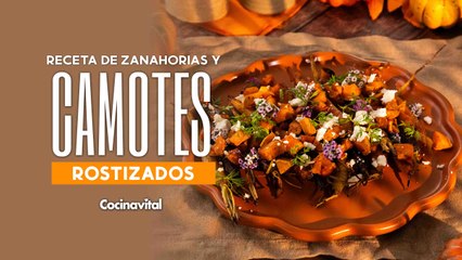 Cómo hacer camote y zanahorias rostizadas
