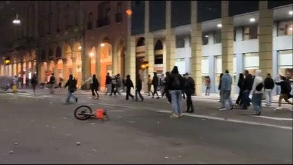 Flotilla, scontri in stazione a Bologna: il video