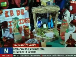 Guariqueños en San Juan de los Morros celebraron con alegría el inicio de la Navidad 2025
