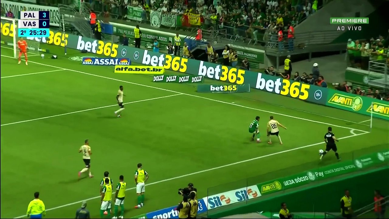 Palmeiras x Vasco (Campeonato Brasileiro 2025 26ª rodada) 2° tempo