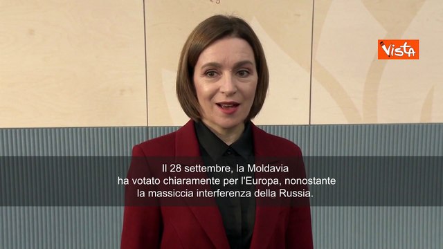 Maia Sandu: Voto Moldavia test per democrazia, sventati i piani russi