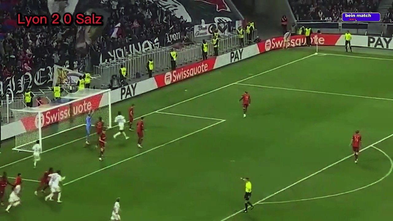 Lyon vs Salzburg 2-0 Highlights & All Goals | Europa League 2025 HD