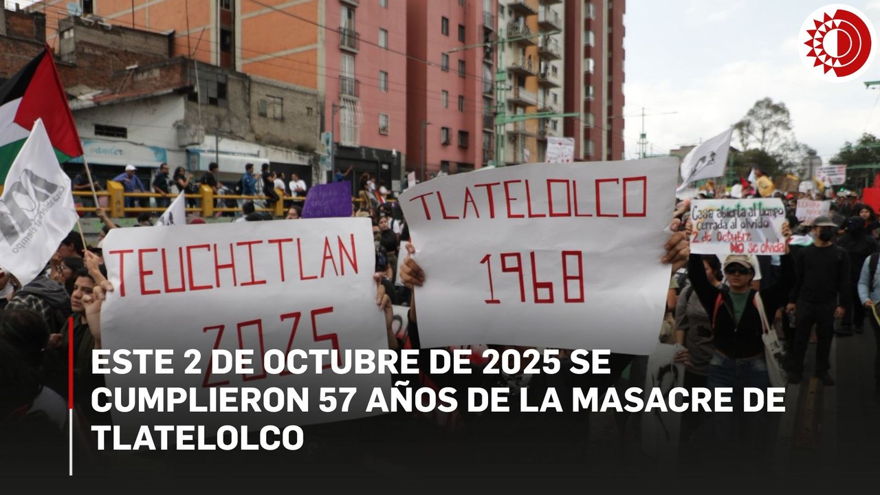 Recuerdan en Tlatelolco matanza del 68; “el silencio ante los genocidios es complicidad", consignan