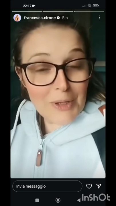 francescacirone il freddo si fa sentire