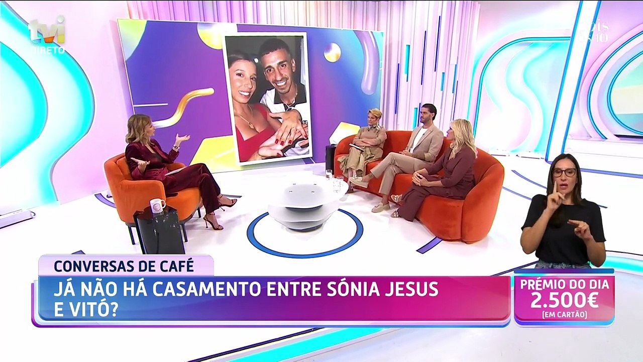 «Isto deixa-me muito triste»- Cristina Ferreira reage a fim de relação mediática - Dois às 10 - TVI