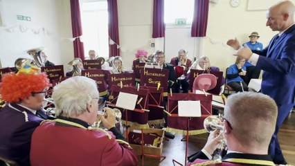 Hatherleigh Silver Band performing at The ARK’s 10th birthday, video Alan Quick IMG_2915