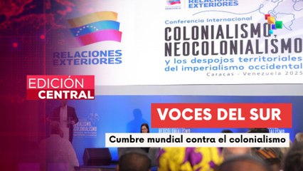 Venezuela alberga conferencia internacional contra el colonialismo