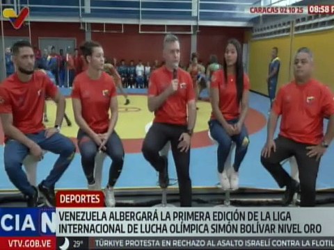 Inaugurada Liga Internacional de Lucha Olímpica Simón Bolívar en donde competirán seis países