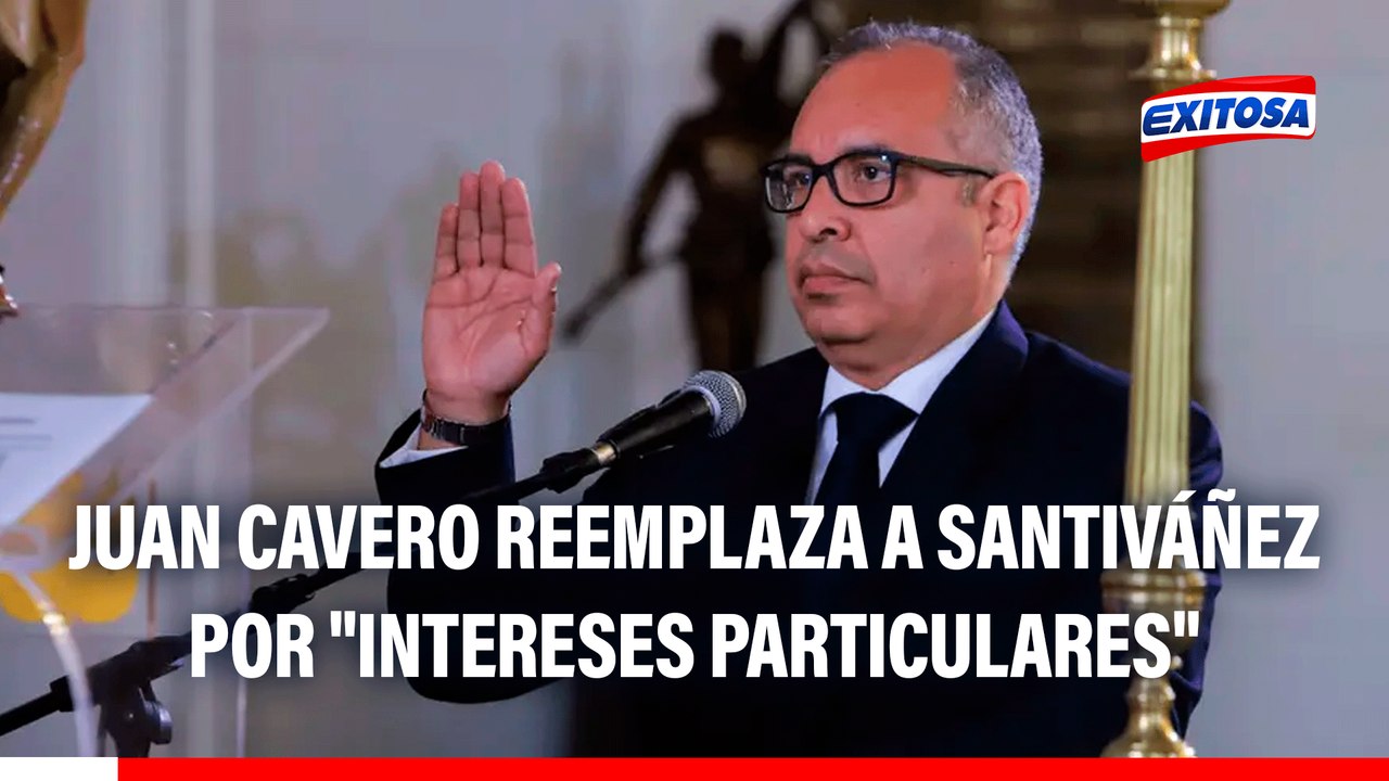 Juan Cavero fue designado como ministro de Justicia por intereses  particulares, señala Gutiérrez