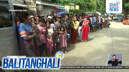 Maraming residente sa Daanbantayan, Cebu, nag-aabang ng tulong kasunod ng magnitude 6.9 na lindol | Balitanghali