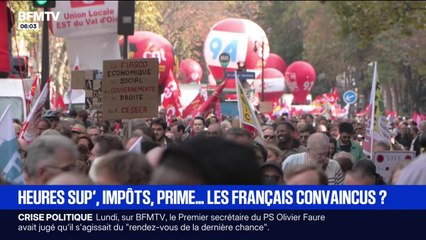 Prime Macron, heures supplémentaires, impôts...Les premières annonces de Sébastien Lecornu ont-elles convaincu les Français?