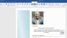 Word - Insertar y mover imágenes en Word. Ejemplo de curriculum vitae. Tutorial en español HD