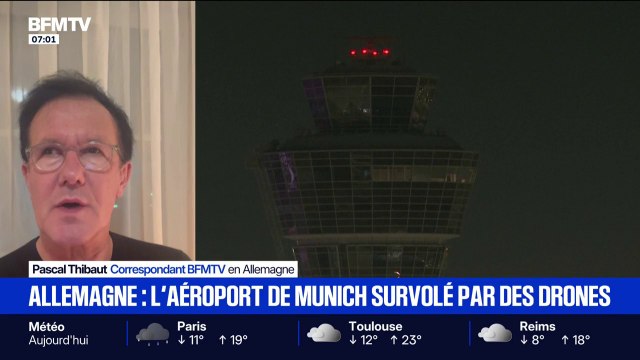 Ce que l'on sait du survol de drones au dessus de l'aéroport de Munich