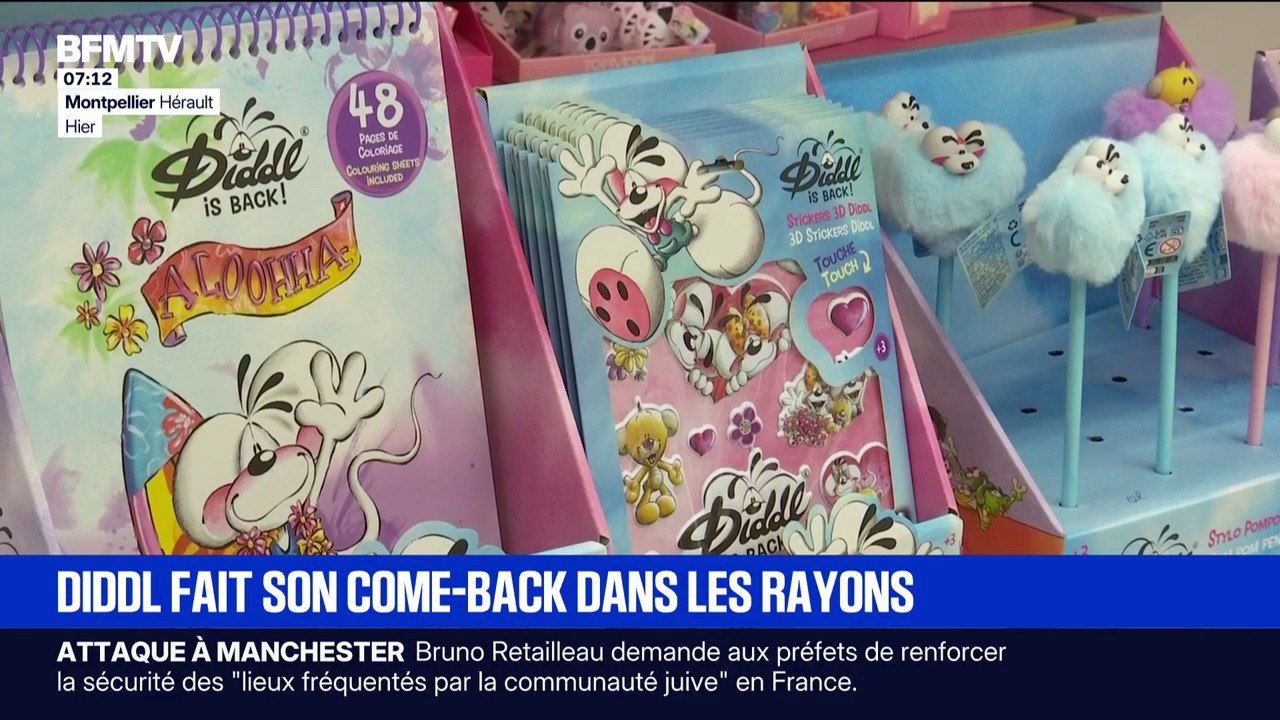 La souris Diddl fait son grand retour dans les rayons