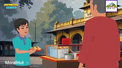 poor hungry boy and kachori Seller Story | - Moral Stories in English | Life Lesson | Learn English |