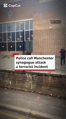 A VIOLENT ATTACK UNFOLDED OUTSIDE A SYNAGOGUE IN MANCHESTER, U.K,.