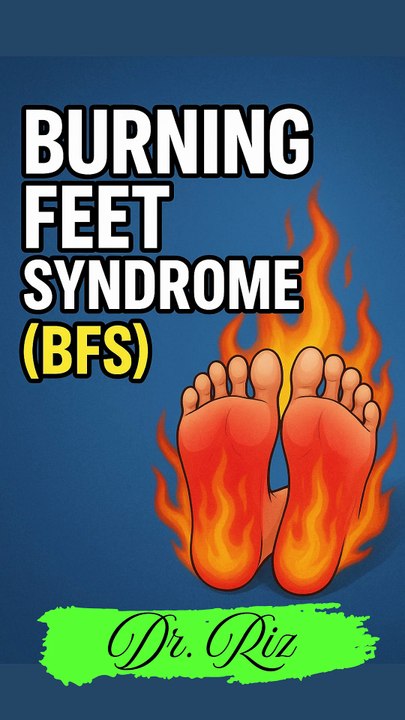 Do You Have Burning Feet?😱Causes of Burning Feet Syndrome | Dr. Riz #BurningFeet #DrRiz #Neuropathy