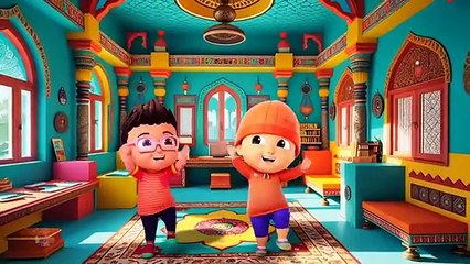 Kalu Madari Aaya Kalu Apna Bhalu Laya_ कालू मदारी आया_ Gaiya Meri Gaiya   Hindi Baby Rhymes for Kids