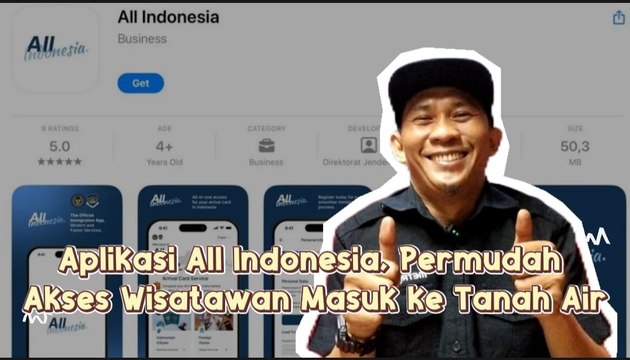 Aplikasi All Indonesia Resmi Diluncurkan, Permudah Akses Wisatawan Masuk ke Tanah Air