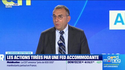 Le Grand entretien : Les actions tirées par une Fed accommodante - 03/10
