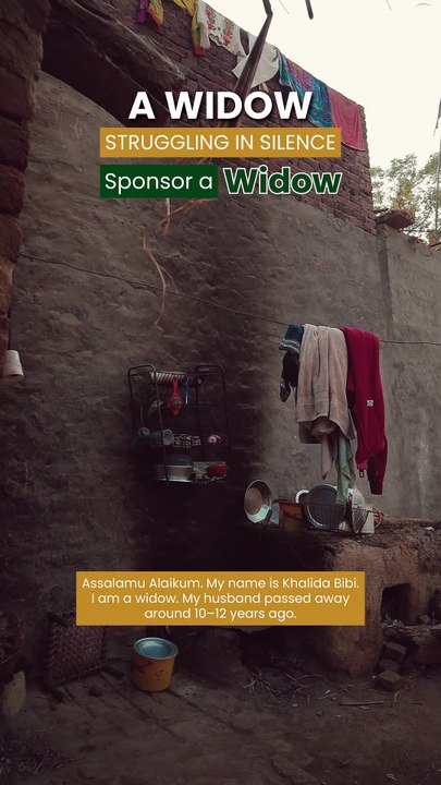 Support Poor Widows | Dabbagh Welfare Trust Zakat Appeal