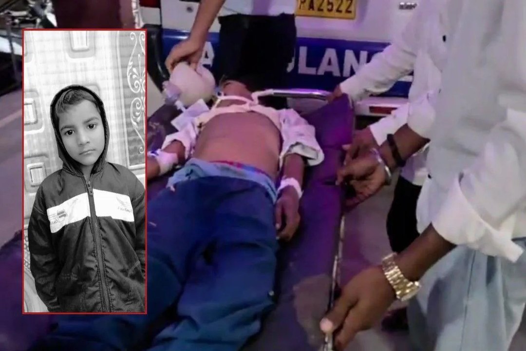 रावण दहन के दौरान डीजे के टेम्पो के नीचे आने से 6 वर्षीय बालक की मौत