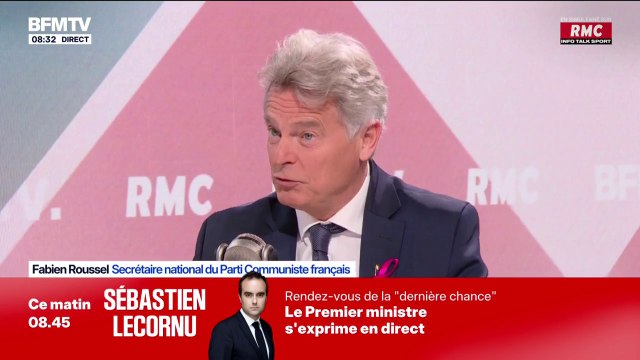 Fabien Roussel (PCF) demande à Sébastien Lecornu à s'engager à ne plus utiliser le 49.3 et à laisser le Parlement travailler