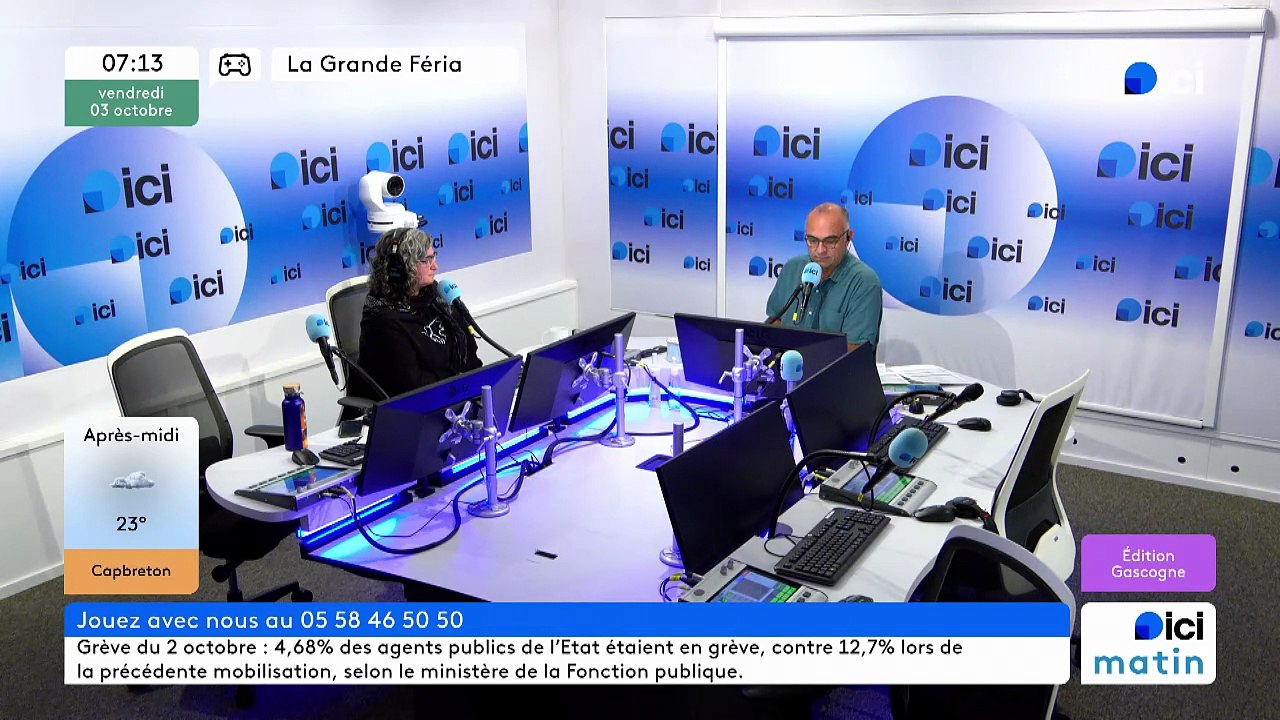 03/10/2025 - ici matin par ici Gascogne en vidéo