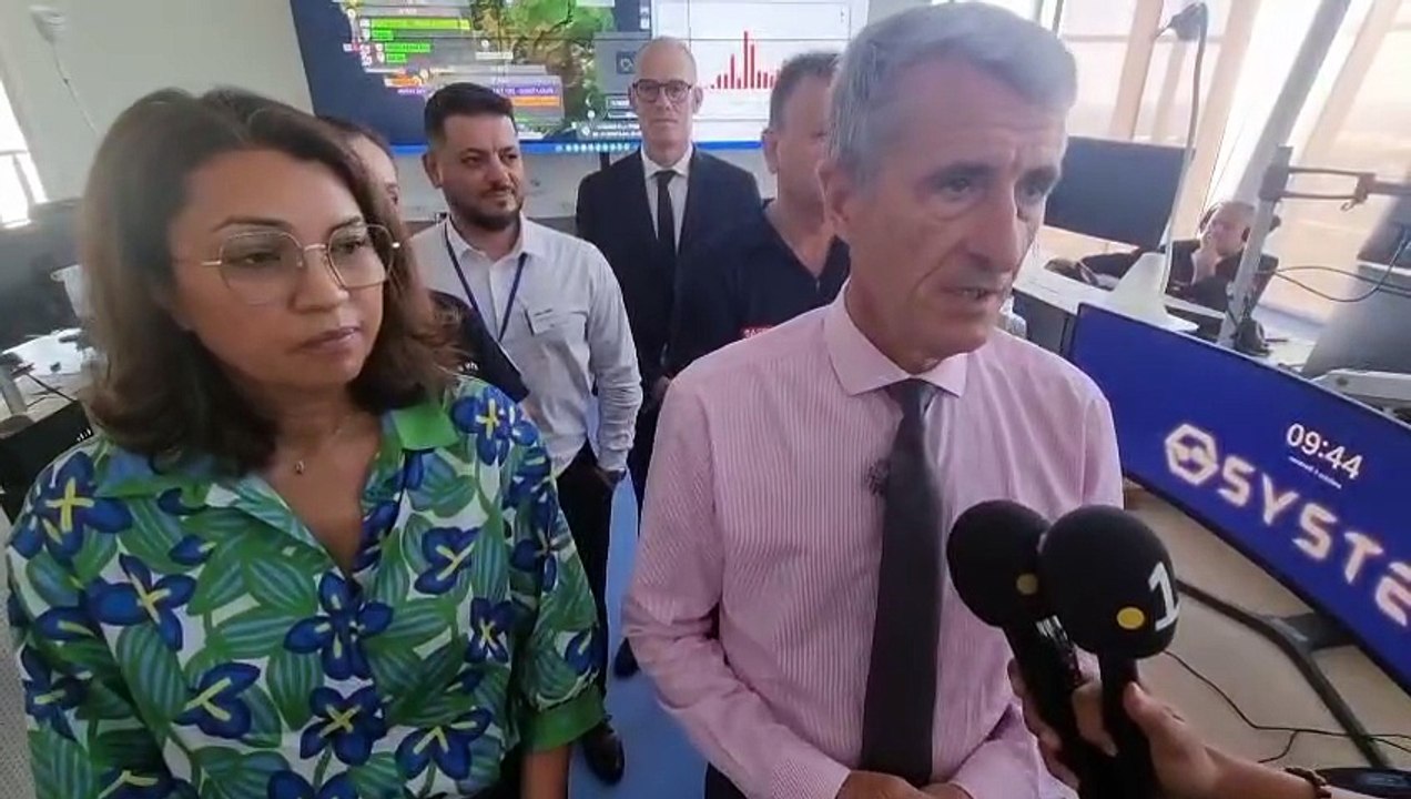 Mise en service du nouveau système d'alerte du sdis 974